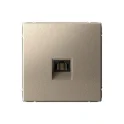 ARTGALLERY РОЗЕТКА компьютерная RJ45, кат. 5е, механизм, ШАМПАНЬ Systeme Electric GAL000583