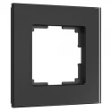 Рамка на 1 пост Senso (черный, стекло soft-touch) W0013108 Werkel a064572