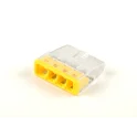 Клемма 4 х (0,5-2,5) LD2273-204 [уп. 100шт] STEKKER 32390