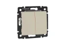 Выключатель СП 2-м механизм (сл. кость) Valena Legrand 774305
