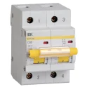 KARAT Авт. выкл. ВА47-100 2P C 80А 10кА IEK MVA40-2-080-C