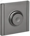 FORTE&PIANO Светорегулятор поворотно-нажимной 600Вт FP554 сталь IEK FP-D20-0600-K46