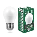 Лампа светодиодная, 11W 230V E27 4000K G45, SBG4511 Saffit SAFFIT 55139