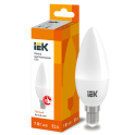 Лампа LED C35 свеча 7Вт 230В 3000К E14 IEK LLE-C35-7-230-30-E14