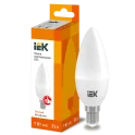 Лампа LED C35 свеча 7Вт 230В 3000К E14 IEK LLE-C35-7-230-30-E14