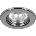 Светильник потолочный встраиваемый, MR16 G5.3 хром, DL10 Feron 15113