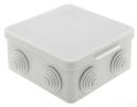 Коробка распред. 100х100х55, IP54, ОП, серый (75) Gusi Electric С3В108