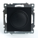 Выключатель диммирующий TRIAC (механизм) 250В, 500W, серия Катрин, GLS10-7106-05, черный 396 STEKKER