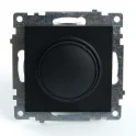 Выключатель диммирующий TRIAC (механизм) 250В, 500W, серия Катрин, GLS10-7106-05, черный 396 STEKKER
