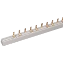 Шина соединительная (гребенка) 3-полюсная (L1 L2 L3) 63А 54 модуля длина 1000мм IEK YNS21-3-063