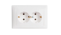 Розетка СП 2-м c з/к в сборе (белый) Valena Legrand 774400
