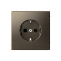ARTGALLERY РОЗЕТКА с заземлением со шторками, 16А, механизм, быстрозажим. клем., МОККО Systeme Elect