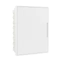 Щиток 24 мод встраиваемый FRAME, белый, с белой дверцей, с 4 шинами PEN(2шт на 8 отв. и 2шт на 6 отв