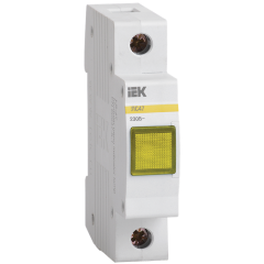 Сигнальная лампа ЛС-47 (желтая) (неон) IEK MLS10-230-K05