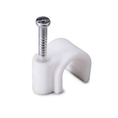 Скоба пластиковая СПК 7 (50шт) Fortisflex 50025