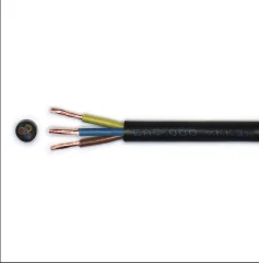 Провод ПВС 2х1,5+1х1,5 черный Цветлит EDS001306