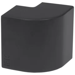ELECOR Угол внешний КМН 25х16 черный (4шт/компл) IEK EL-KK10D-N-025-016-K02