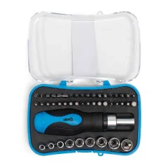 Набор отвертка с битами НБ-46 серия МАСТЕР КВТ 78709