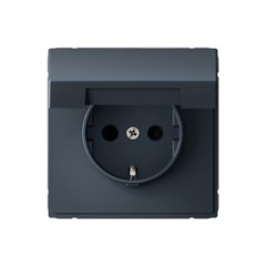 ARTGALLERY РОЗЕТКА с заземл. со шторк. с крышкой, 16А, IP20, механизм, ГРИФЕЛЬ GAL0 Systeme Electric