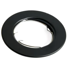 Светильник потолочный встраиваемый, DL10 MR16 50W G5.3 чёрный матовый Feron 48464