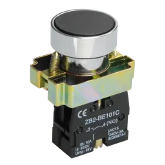 Кнопка управления LAY5-BA21 без подсветки черная 1з IEK BBT60-BA-K02