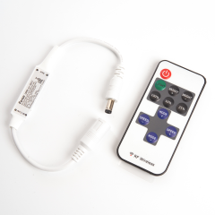 Контроллер для одноцветной светодиодной ленты с П/У белый, 12-24V, LD65 FERON Feron 48031