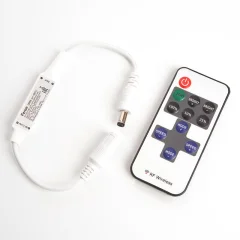 Контроллер для одноцветной светодиодной ленты с П/У белый, 12-24V, LD65 FERON Feron 48031