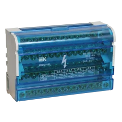 Шины на DIN-рейку (кросс-модуль) ШНК 4х15 3L+PEN IEK YND10-4-15-125