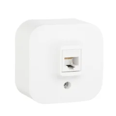 Розетка RJ45 категория 5е UTP Quteo Белый Legrand 782224