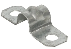 Скоба металлическая двухлапковая d12-13 мм (10 шт) PROxima EKF sm-2-12-13-r