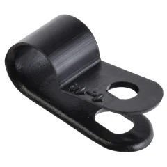 Скоба крепежная 6мм нейлоновая черная (50шт) IEK USK11-06-050-K02