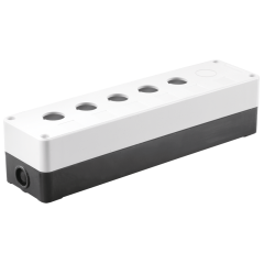 Корпус КП105(6) для кнопок 5(6)мест белый IEK BKP10-6-K01