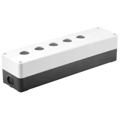 Корпус КП105(6) для кнопок 5(6)мест белый IEK BKP10-6-K01