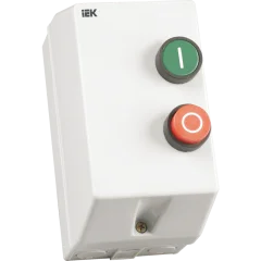 Контактор КМИ10960 9А в оболочке Ue=380В/АС3 IP54 IEK KKM16-009-380-00