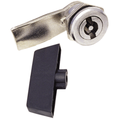 Замок-защелка для металлического бокса с пластмассовым ключом (22-17/46) IEK YZK20-00