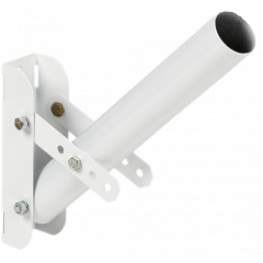 Кронштейн КР-2М D=48 L=350 монтаж. лента рег. угол белый IEK LDKU0D-CR-48-0350-23-K01