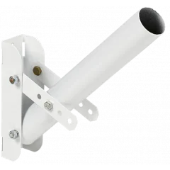 Кронштейн КР-2М D=48 L=350 монтаж. лента рег. угол белый IEK LDKU0D-CR-48-0350-23-K01