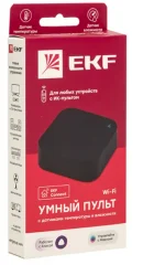 Умный пульт Connect с датчиками температуры и влажности EKF irr-ths