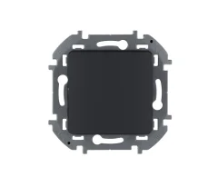 Выключатель одноклавишный - INSPIRIA - 10 AX - 250 В~ - антрацитВыключатель одноклавишный - INSPIRIA