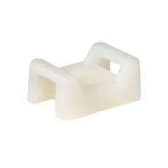 Площадка под хомуты (22x16) с монтажным отверстием М4 белая (100шт.) PROxima EKF pmo-22-16-w