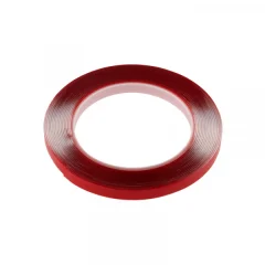 Скотч двухсторонний 5х12мм прозрачный на акриловой основе REXANT (1/1/224) Rexant 09-6512