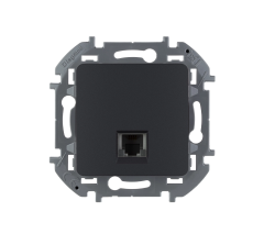 Телефонная розетка RJ11 - INSPIRIA - антрацит Legrand 673823