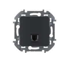 Телефонная розетка RJ11 - INSPIRIA - антрацит Legrand 673823