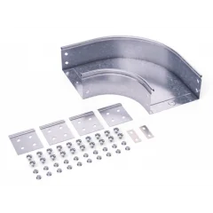 Угол CPO 90 горизонтальный 90° 150х50 в комплекте с крепежными элементами и соединительными пластина