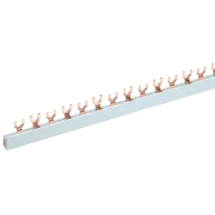 Шина соединительная типа FORK (вилка) 2Р 63А 54 модуля 1000мм IEK YNS11-2-063