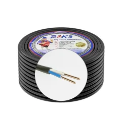 Кабель ВВГ-Пнг(А)-LS 2х4,0ok(N)-0,66 (бухта 100 м) ВЭКЗ EDS003277