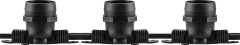 Гирлянда 230V 100 E27 черный, шаг 50cm, IP 65, 50м +1,5м шнур, CL50-50 Feron 29881