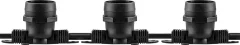 Гирлянда 230V 100 E27 черный, шаг 50cm, IP 65, 50м +1,5м шнур, CL50-50 Feron 29881