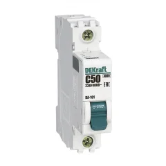 Авт. выкл. 1Р 50А х-ка C ВА-101 4,5кА DEKraft 11059DEK