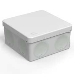 Коробка распред. 100х100х50 безгалогенная стойкая к УФ серая [упак. 66шт] IP66 60 Промрукав 60-0300